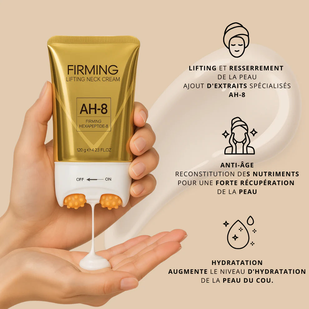 🔥 Crème raffermissante et liftante pour le cou, pour peau crépue, hydratante pour la peau
