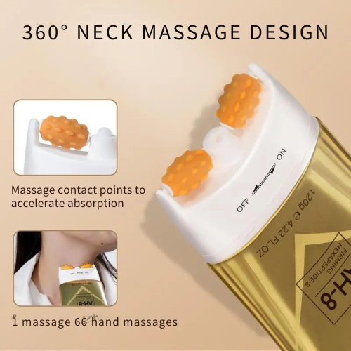 Crème raffermissante et liftante pour le cou, pour peau crépue, hydratante pour la peau