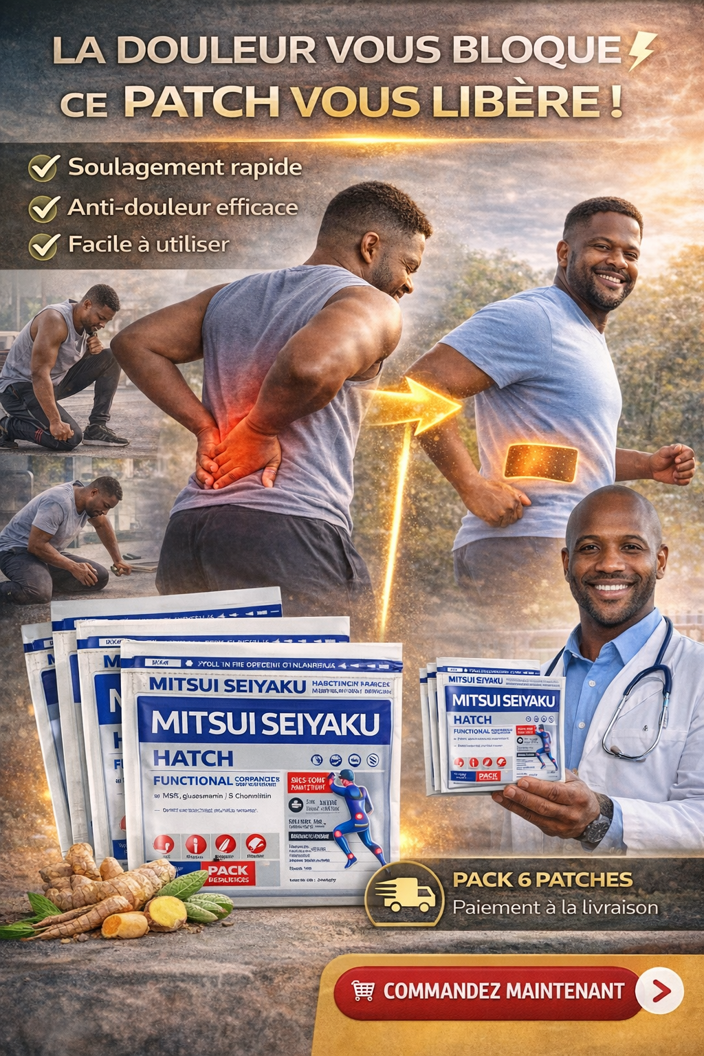 Pack Duo Économique – 2 Boîtes de Patch Anti-Douleur
