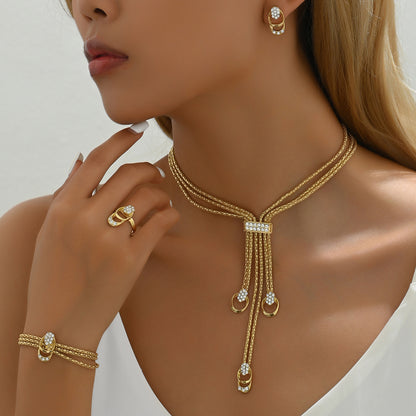 🔥Bijoux Ensembles De Luxe 4 pièces 🔥