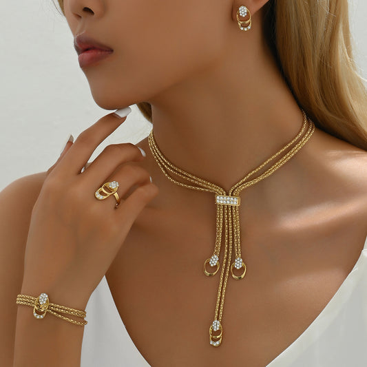 🔥Bijoux Ensembles De Luxe 4 pièces 🔥